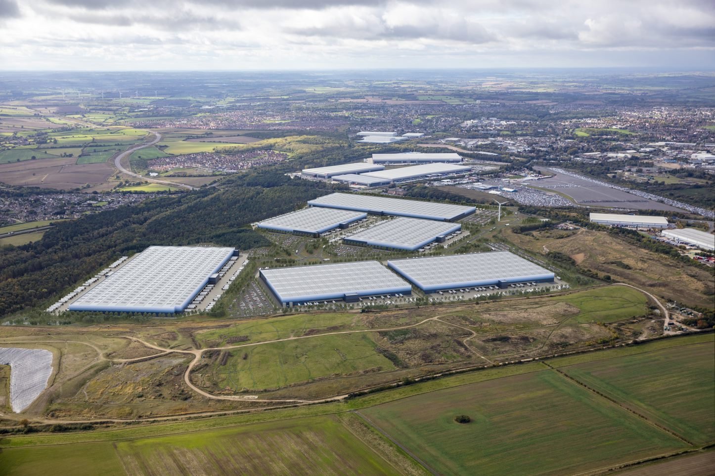 CGI of Magna Park Corby
