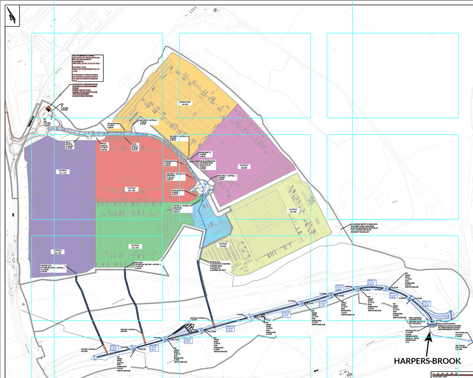 Drainage strategy plan